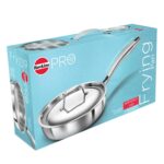 Hawkins Pro 18 cm Frying Pan, Triply Stainless Steel Fry Pan with Stainless Steel Handle, Silver (PSF18) - Image 10