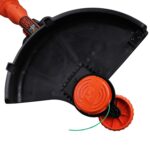 BLACK+DECKER GL9035-GB Corded Electric Strimmer Grass Trimmer, 900 W, 7000 RPM, 35 cm with Wheel Edge Guide & Adjustable Second Handle for Heavy Duty Weed Cutting, 3.2 Kg - Image 11