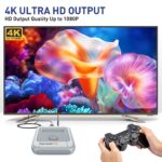 Kinhank Retro Games Console 256GB, Super Console X PRO Built-in 117,000+ Games, Video Game Console Systems for 4K TV HD/AV Output, Dual Systems, Compatible with PS1/PSP/MAME/ATARI (256G) - Image 4
