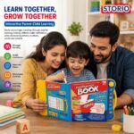 Storio Intelligence Book Sound Book for Children, English Letters & Words Learning Book, Fun Educational Toys. Activities with Numbers, Shapes Learning Book for Toddlers - Image 2