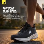 Boldfit Running Shoes for Man Soft Sole Sports Shoes for Men Running Light Weight Shoe for Men Sports Anti Slip Gym Shoe for Man Workout mesh Gym Footwear, Black - 09 - Image 3