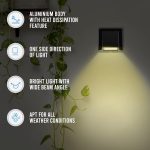 Gesto 5W Waterproof Led Wall Light for Home Decoration – Up Down 1-Way LED Wall Lamp | IP65 Outdoor Fancy Wall Lights for Balcony,Gate,Elevation,Garden,Patio | Decorative Wall Mount Light -Pack of 1 - Image 4