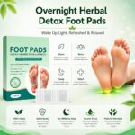Foot patch Herbal And Gentle Ingredient Detox Foot Pads, Natural Ingredients for Sleep Aid, Pain Relief, Toxin Removal with Bamboo Vinegar and Acupoint Micro-Massage Technology Pack of (30) - Image 7