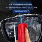 Automotive Oil Film Cleaning Brush,Glass Cleaning Board,2024 New Glass Coating for Windshield, Prevents Rain and Fog Cleaning Glass Brush, Improves Clarity and Visibility (1) - Image 4