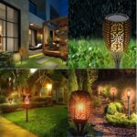 XERGY Solar Lights Outdoor Waterproof Dancing Fire Mashaal Flame Torch 96 LED 2200 mAh Battery Lantern Landscape Decoration Lighting Auto On/Off for Garden Balcony Driveway's (Large Size Pack of 4) - Image 7