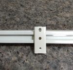 TOLIGHT M Track Curtain Channel Ceiling Bracket, Ivory, Mild Steel, Powder Coated, 5 cm x 2 cm, Pack of 10 - Image 5
