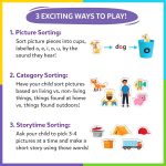 Skillmatics Phonics Sorter – Vowel Sorting & Early Reading, Montessori | Short Vowel Sounds, Phonemic Awareness for Preschool & Kindergarten, Educational Gift for Boys & Girls Ages 4, 5, 6, 7 - Image 7