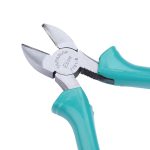 Taparia 1101-6 Steel (165mm) Side Cutting Plier (Green and Silver) - Image 5