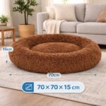 ZEXSAZONE Summer Round Donut Comfortable Durable Both Sides usable and Washable Pet Bed | Dog Bed | Puppy Bed | Cat Bed | Mat Cat | Medium Dog Bed for Cats Puppies Labrador German Shepherd Bulldogs - Image 3
