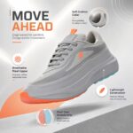 Centrino Casual Sneakers for Men | Shoes for Man Stylish | Lightweight Lace-Up Canvas Shoes with Cushioned Insole | Breathable Comfortable Walking Shoes | Anti-Skid Sole | Mens Shoes for Office Outings (6832) - Image 6