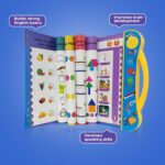 NHR Interactive Musical Early Learning Book for Kids with Sound & Phonics, Music & Touch Features, Talking English Educational Audio Book for Toddlers Boys & Girls (2+ Years) - Image 4