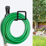 NYALA 1 Pcs Heavy Duty Black Garden Hose Hangers – Outdoor Water Hose Storage Holder & Wall Mount Hose Reel Stand (Rust-Resistant, Easy Install) - Image 5