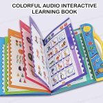 Interactive Talking Book for Kids 2-7 Years | Educational Phonics Book with Music | Touch & Sound Learning Toy for Boys & Girls | Multicolor | Educational Toy | Electronic Learning Books