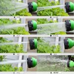25FT Expandable Garden Hose, Flexible Water Hose with 8-Pattern Spray Nozzle, Expands 3X Length, Leakproof Garden Hose Pipe with 1/2" & 3/4" Connectors for Lawn, Garden, Yard & Car Wash (Green) - Image 4