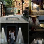 Solar Light Outdoor Waterproof Motion Sensor Lights Wall Night Light with 2 Modes, IP65 Rating for Fence Garage Yard Step Stair. - Image 6