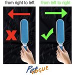 EPISKEY Pet Hair Remover Brush - Sided Lint Brush with Self - Cleaning Base Lint Brush - Fur & Lint Removal for Clothes Furniture Car Seat Couch Remover Magic Clean Clothing,Furniture (Blue) (PHR) - Image 2
