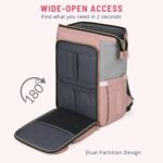 MAMMA Dual Partition Diaper Bag For Mothers for Travel, Baby Bag for Mother Travel,16 Pockets Diaper Bags for Mom and Hospital Bag for Delivery Women,Unisex Baby diaper Bag with 9 Month Warranty - Image 6