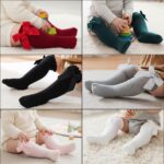 SYGA Baby Long Socks Cotton, Over The Knee, No Tightness, High-Top, Bow Pattern - Image 5
