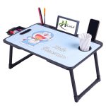 Study Table Bed Table Premium Laptop Table/Foldable and Portable Wooden/Writing Desk for Office/Home/School (B Dore) - Image 5