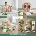 Detox Foot Pads & Patches | Foot Pads for Weight Loss, Foot Patches Fat Burning | Foot Patch for Detoxification | Ginger Foot Patch | Footpad Detox Remove Toxin & Pain Relief | Mild Care (pack of - 4/40 Patches)