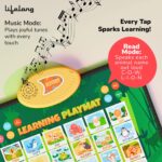 Lifelong Smart Learning Playchart Playmat for Kids 2+ Years, Quiz & Spelling Modes, English Hindi Picture Words, Music, Touch Activated Educational Mat, Alphabet Numbers Animals Birds - Image 6