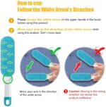 Omasi Pet Hair Brush, Cats and Dogs, Magic Cleaning Brush, Reusable, Removes Hair - Pet Hair Brush, Magic Dogs and Cats for Cleaning (Clothing/Sofa/Car/Bed) - Image 3