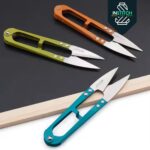 Thread Cutter, Cloth Cutting, Tailoring-Kitchen & Craft Tools-Ideal For Paper, Thread, & Art Projects-Designer Scissors For Art & Crafting-Cutting Tools For Sewing DIY, Multi colour - Image 2