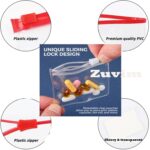 Multipurpose Transparent Storage Pouch, 25 Pack, 6x8 Inches, Transparent PVC, Zipper Closure, Jewelry, Makeup, Travel Accessories, Stationery, Personal Care Products - Image 6