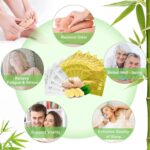 Kinoki Detox Foot Pads - Ginger & Salt Adhesive Patches for Foot Care, Body Cleansing, Pain Relief, Relieve Stress, Relaxation | Organic Natural Ingredients - Image 3