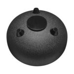 FYA 6 Inch Steel Tongue Drum 8 Notes C Major for Kids and Adults with Rubber Mallets, Finger Picks and Padded Travel Bag, Unique Gifts for Him or Her (Black)… - Image 5