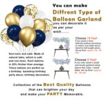 Party Propz Birthday Decorations for Boys - 41 Pcs Blue Birthday Decoration Items for Boys | Happy Birthday Decorations for Husband | Blue Balloons for Bday Decor - Image 3