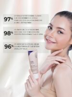 FLiCKA Silk Touch 3 in 1 Moisturizer and Primer for Face | Hydrating, Lightweight, Long-Lasting | Pore Minimizer | Dermatologically Tested | All Skin Types | Makeup Base | 60g | Cruelty-Free (Pack of 1) - Image 5