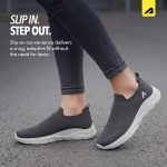 Boldfit Casual Shoes for Men Breathable Knit Slip-On Sneakers with Memory Foam Insole & EVA Sole Lightweight Walking Shoes with Sock-Like Fit & Padded Heel for All-Day Comfort - Image 5