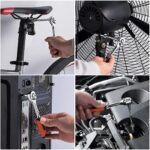 46 in 1 tool kit Drive Socket Set Auto Repair Hand Tool Ratchet Hex Wrench Set, Tool Kit For Automotive Repair, Household, Car & Bicycle Repairs Metric Screwdriver Set With Storage Case - Image 6