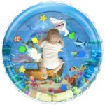 Baby Tummy Time Water Mat (0–12 Months) – Inflatable Leakproof Sensory Play Gym, Jumbo Ocean Octopus Design, Water-Filled Activity Floor Playmat for Newborns, Infants & Toddlers, Indoor Outdoor Baby Toy & Gift {1}