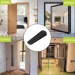Rubber Door Stopper Wedge, Heavy Duty Anti-Slip Door Holder & Blocker with Strong Grip for Tiles, Marble, Wood, Carpet & Cement Floors | Home, Office, School & Warehouse Use (Black, Pack of 3) - Image 4