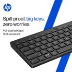 HP 350 Compact Multi-Device Bluetooth Wireless Keyboard; Spill Resistant; Swift Pair; OS Auto-Detection, LED Indicator, Battery Life Up to 24 Months, 3 Years Warranty - Image 3