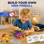 Smartivity Mini Pinball Machine DIY STEM Toy for Kids 6-12 Years | Build Your Own Hand-Held Pinball | Screen-Free DIY Toy | Birthday Gift for Boys & Girls Ages 6-12 Years - Image 3