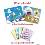 Skillmatics Dot It – Disney, Sticker Art Activity for Kids | Mess-Free Craft with 500+ Stickers, Scrapbooking Kit, Fine Motor Skills Toy, Gift for Girls Ages 3, 4, 5, 6, 7 - Image 2