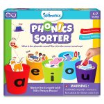Skillmatics Phonics Sorter – Vowel Sorting & Early Reading, Montessori | Short Vowel Sounds, Phonemic Awareness for Preschool & Kindergarten, Educational Gift for Boys & Girls Ages 4, 5, 6, 7