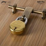 Godrej Padlock | Navtal 7 Lever with 21mm Shut Height | 65mm | Heavy Duty Brass Lock with Hardened Steel Shackle | 4 Keys | for Main Doors, Gates, Shutters, Lockers & Warehouses | 1 Yr Warranty - Image 2