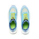 Boldfit Running Shoes for Men Sports Shoes for Man Anti Slip Sports Shoes for Men with Soft Sole Extra Grip Men Shoes for Running, Jogging Regular Gym Shoes for Men, Boys Mens Shoes Blue-Neon UK 7 - Image 4