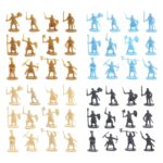 CALANDIS® 200/Set PVC Ancient Soldier s Toy Action Creative Gifts Gray | TV, Movie & Video Games | Action s - Image 7