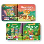 Story Books for Kids - Baby Animal Stories (Set of 4 Books) (Illustrated) - Board Book - Bedtime Stories - Age 2+ Years - Read Aloud to Infants, Toddlers - Image 4