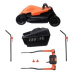 BLACK+DECKER BEMW451BH-B1 1200W Electric Lawn Mower With Bike Handle, 13" (33cm) Winged Blade,Max. Mowing Area 300 Meter Square, 35 L Grassbox Capacity, 12m Cable Length, 1 Year Manufacturer Warranty - Image 10