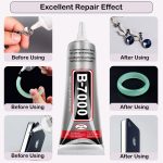 FITTDYHE B7000 Jewelry Glue, Transparent, Waterproof, Multi-Purpose, Super Adhesive, 3 x 50ML/19oz, Rhinestone, Fabric, Nail Art, Phone Repair - Image 4