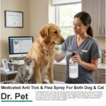 Dr. Pet Medicated Anti Tick & Flea, Flea Egg Spray for Both Dogs & Cats | 3× Fast-Acting, Long-Lasting, Guaranteed Results | Treatment, Preventive, Ectoparasites Killer and Repellent Spray | 100 ml - Image 8