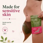 4 in 1 Herbal Bikini Wax Powder Instant Bikini Line Hair Removal Made For Sensitive Skin Painless Bikini Wax Powder No Heat No Strips 20 Times Bikini Wax Pack Best For Private Area 80g (Bikini Wax) - Image 7