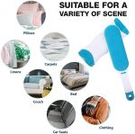 EPISKEY Pet Hair Remover Brush - Sided Lint Brush with Self - Cleaning Base Lint Brush - Fur & Lint Removal for Clothes Furniture Car Seat Couch Remover Magic Clean Clothing,Furniture (Blue) (PHR) - Image 5