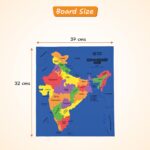 Happy Hands Map-o-graphy India with State Capitals and Flash Cards - Educational Toy for Boys and Girls - India Map Puzzle - Jigsaw Puzzle for Kids - Image 4